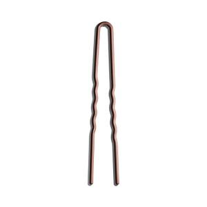 Day Rate Beauty Petite Power Pin (5.5-Inch) U-Shaped French Hair Pin for Buns & Updos Nylon-Coated, Anti-Snag, Hair-Safe Made in USA (Fawn)