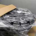 TuningPros WSC-533S17 Hubcaps Wheel Skin Cover 17-Inches Silver Set of 4