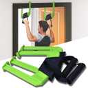 Portable Pull Up Bar,Pull Up Bar Door Frame for Work from Home Fitness.Load bearing capacity exceeding 330lbs