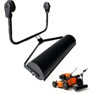 Lawn Mower Striping Roller Set, Heavy Duty Stainless Steel Lawn Striper, Adjustable Self-Install Lawn Striping Tool with Large Weight Fill Port, Suitable for Gas & Electric Push Lawn Mowers