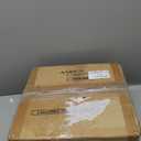 7.5-Inch White Mushroom Glass Shade - 5-7/8-Inch Fitter Opening