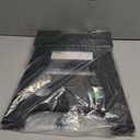 ACKO Folding Step Stool 13 inch Height Premium Heavy Duty Foldable Step Stools for Adults and Kids, Kitchen Plastic Small Collapsible Stepping Stool Hold Up to 300 LB Dot Black (1 Pack)