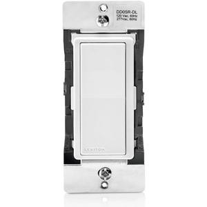 Leviton Decora Smart Switch Companion for Multi-Location Switching with Locator LED (Not for stand-alone use), 120/277VAC, 60Hz DD0SR-DLZ, White, Ivory, Light Almond