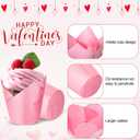 200 Pcs Tulip Cupcake Liners Muffin Baking Cupcake Liners Baking Cups Holders Heat Resistant Muffin cups Wrappers for Wedding Party Birthday Baby Shower Party(Vivid Color)