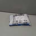 NORTHYARD Men's 2 in 1 Running Shorts Workout Gym Athletic Shorts with Liner Active Training Shorts with Zipper Pockets (White, L)