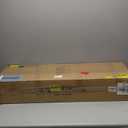 Storage Cabinet 43" with Stable Base, Classic Louvre Doors, Ajustable Shelf for Bathroom, Kitchen, Living Room 11.8"x 23.2" x 43.3", Mint Green