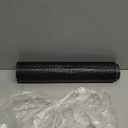 Alligator Fabric, Soft Textured Crocodile Vinyl Faux Leather, Gator Skin Embossed Upholstery DIY Craft and Clips Pleather Sheets  Individual 1 Yard Cut 36x54 (Black)