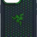 Razer Arctech for iPhone 13 Pro Max Case: Extra Ventilation Channels - Thermplastic Elastomer Reinforced Corners - Tactile Side Buttons - Compatible with Wireless Chargers and 5G Black