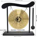 Fengshuibringluck Feng Shui Zen Brass 12 Zodiac Huangdao with Copper Desktop Zodiac Art Home Decoration Black FW1649 19*5*20cm/7.5*2*8inch