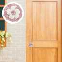 Mipcase Winter Door Knob Covers 2-Pack Soft Cloth Round Door Handle Gloves Indoor Outdoor Door Knob Protector for Cold Weather Comfort and Safety