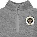Gerber Baby NFL Team Sherpa Mock Neck Pull Over Sweatshirt (Gray)