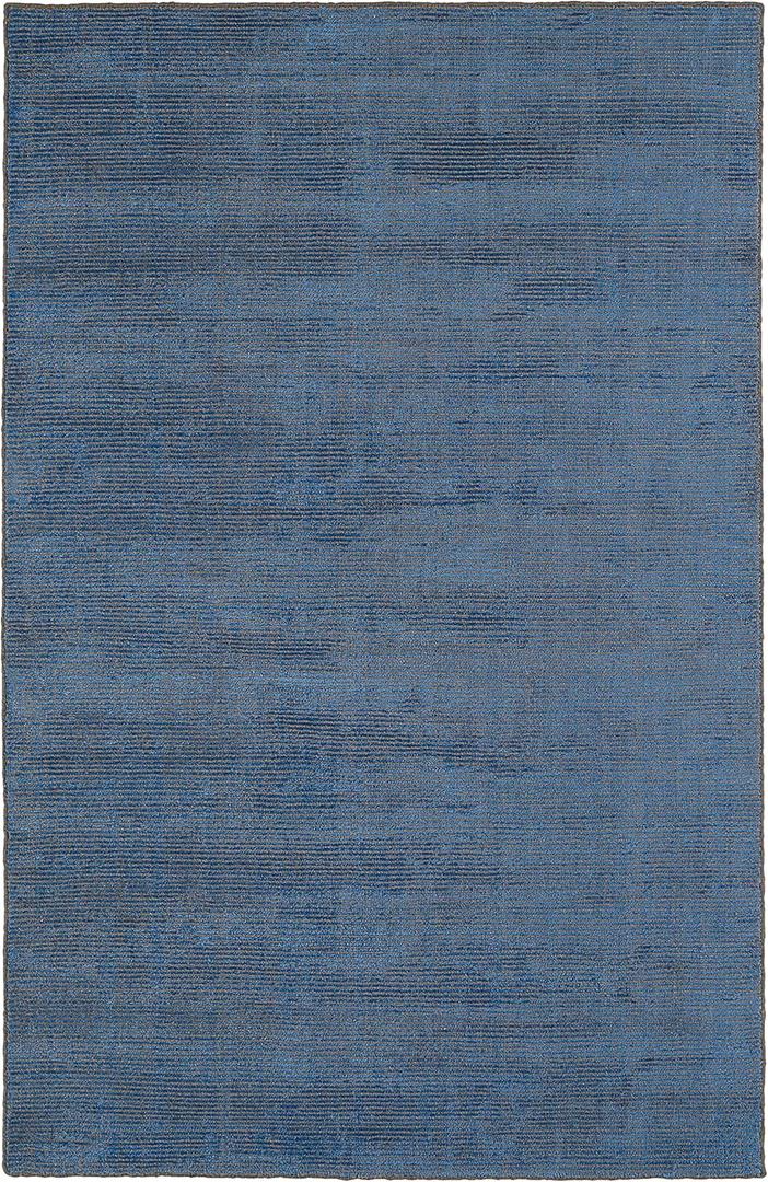 Kaleen Rugs Luminary Collection LUM01-17 Blue Handmade 3' x 5' Rug