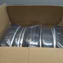 Simpli-Magic Heavy Duty Padded Moving Blankets 72" x 40"  12 Pack  Packing Blankets, Furniture Covers for Moving (Black/Orange)