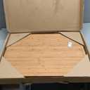 Shumaru Butcher Block Cutting Board - [24" x 18" x 2.25"], End-Grain Tropical Walnut Kitchen Chopping Block with Non-Slip Feet, Built-in Handles & Juice Groove