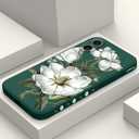 for iPhone 16 Plus Case Anti Scratch Microfiber Lining Phone Cover Silicone Ultra Slim Case for iPhone 16 Plus 6.7 inch-Cotton Green