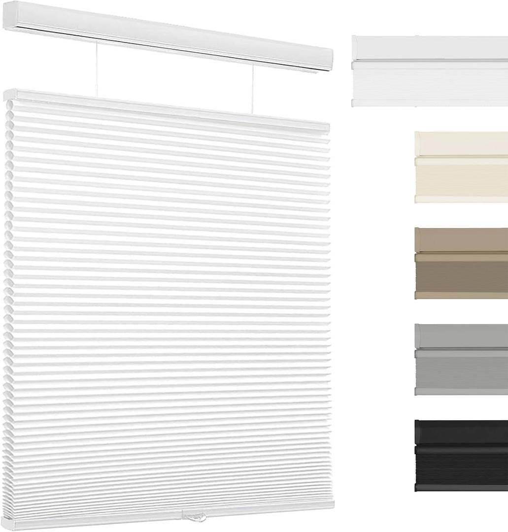 Custom Color-Matched Top Down Bottom Up Cellular Shades, Privacy Light Filtering Cordless Top Down Bottom Up Cellular Shades, Energy-Saving Honeycomb Blinds, Noise Reduction Honeycomb Blinds