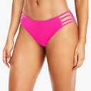 Tempt Me Women Strappy Bikini Bottom Full Coverage Bathing Suit Bottoms Swimsuit Bottom, Size: M