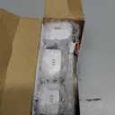 Indoor Outdoor Thermometer Wireless, 4.5 Inch Display Digital Hygrometer Thermometer Temperature Humidity Monitor with 330ft Range Sensor and Adjustable Backlight (White)