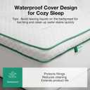 Novilla Queen Mattress Topper, Extra Thick Pillow Top Mattress Pad, Down Alternative Fill Breathable Cotton Cover, 8-21" Deep Pocket Soft Bed Topper for Back Pain Relief