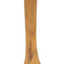 FAAY 13.5" Right-Hand Teak Spatula for Wok - Extra Wide 3.15" Head, Thin Edge Turner for Nonstick Pans, Coconut Oil Finish, Thai Handcrafted Wood