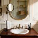 Upgraded Hand Towel Holder Stand Countertop Towel Rack Free Standing Towel Bar Hanger for Bathroom Kitchen Pro Max Matte Black