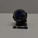 Gaiatop Portable Clip on Fan Battery Operated, Small Powerful 3 Speed Quiet 360 Rotate, USB Rechargeable Mini Personal Cooling Fan for Desk Table Home Office Stroller Camping Women Gifts Black Blue