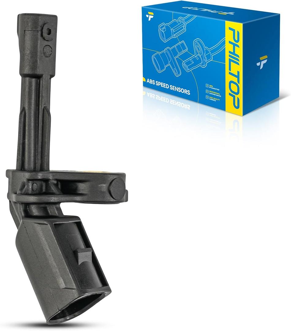 PHILTOP Rear Right ABS Wheel Speed Sensor for Jetta, Passat, Beetle, Tiguan, Golf, Rabbit, GTI, Eos, CC, Tiguan Limited, A3, R32, TT, Q3, TT RS Quattro, Rear Right Side ABS Sensor (2005-2011 2013-2018 Jetta)