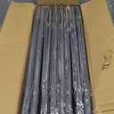 BigPonPon 8 Pack Bed Sheets Organizers and Storage (King Size), Foldable Organizer With Handle for Linen Closet, Bedding Storage for Sheets, Duvet Cover (Gray)