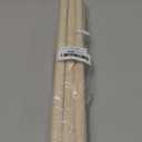 Wood Dowels Wooden Dowel Rods for Crafts, 10PCS 5/8 x 15 Round Macrame Wooden Sticks for Crafting, Unfinished Hardwood Sticks for Arts and DIYers, Tiered Cake Support and Wedding Ribbon Wands