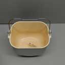 KBS MBF-011 Bread Maker Upgraded Ceramic Bread Pan with Kneading Paddle, 5-Layer Protective Die-Cast Bread Pan, BPA Teflon PTFE Free, KBS Bread Machine Universal Replacement Parts