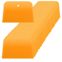 200 Pcs 4 Inch Body Filler Spreaders Automotive Reusable Plastic Auto Spreader Plastic Paint Scraper for Car Body Automotive Fillers, Putties and Paint Tools