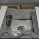 MENATT 22-inch Drop in Kitchen Sink Brushed, SUS304 Stainless Steel Topmount Kitchen Bar Prep Sink, Single Bowl Workstation Kitchen Sinks, 22" x 18" x 9"