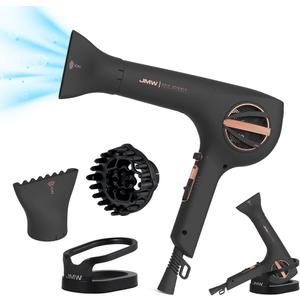 JMW Professional Salon Hair Dryer for All Hair Types_M7502A-1800W, Salon Quality, Powerful & Fast Drying BLDC Motor, Perfect Cold Wind