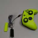 W&O Wireless Controller for With Xbox One, Xbox Series X/S, Xbox One X/S, PC, With RGB LED Light, Mappable Buttons, With 2.4GHZ Wireless Adapter Gamepad (Electric Volt)