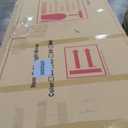 Mirror Full Length, 78"x35" Oversized Arched Floor Full Length Mirror with Stand, Room Decor Big Full Body Floor Mirror with HD Tempered Glass Aluminum Frame for Bedroom Living Room, White