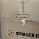 FDW Bistro Pub Table 40 Inch Height Cocktail Table Round Bistro Bar Table for Home and Kitchen Dining