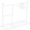 Milisten 1 Set Miniature Clothes Hanger Doll Furniture Display Upgraded Rack and Mini Clothes Hangers for Dollhouse Decoration and Storage