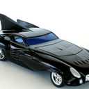 Hot Wheels Combic Batmobile 1:50 Scale