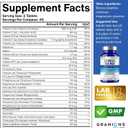 Granions 27 Mens Multivitamins Minerals Extracts - Vitamin D3, C, B12, Zinc, Magnesium, CoQ10, Quercetin, Maca Plus Multivitamin - Daily Mens Vitamins Supplement Multi for Men - 90 Tablets, BB:04/2028