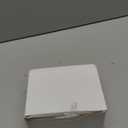 Octagon Glass Crystal Half Dummy Door Knob Matte Black, No-Turning Bifold and Closet Door Knobs,2 Pack