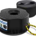 ROBLOCK 4.3" H Trailer Jack Block, 1 Pc with Bag, RV Camper Stabilizer Blocks for Travel Trailer, for Tongue Jack, Post, Foot, 5th Wheels, Round Square or Scissor Stabilizer, Support up to 10,000 GVW