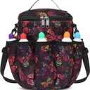 Bingo Bags with Pockets for Bingo Daubers Dabbers Dobbers Dotters Bingo Bag for Women Lady Bingo Casino Game Accessories Bingo Dauber Bag for Bingo Lovers Players Juego de Loteria Bingo Casino Items