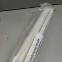 LazBlinds No Drill Cordless Zebra Blinds, 20" W x 48" H, White