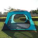 KTT Extra Large Tent 10-12-14 Person(B),Family Cabin Tents,2 Rooms,3 Doors and 3 Windows with Mesh,Straight Wall,Waterproof,Double Layer,Big Tent for Outdoor,Picnic,Camping,Family Gathering
