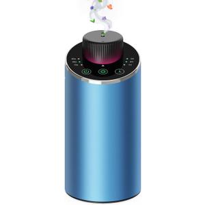 Waterless Essential Oil Diffuser Aromatherapy Scent Diffusers for Home Large Room, Bedroom, Car, Office, Desk, Battery Operated Mini Portable Air Freshener, 3 Countdown Timers & 3 Mist Levels