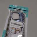 Compatible with iPhone 16 Pro Case,The Snowman Family Four Pattern 2 in 1 Double Protection,Anti-Scratch Shockproof Christmas Case for iPhone 16 Pro