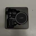 LISEN 15W MagSafe Car Mount Charger,Travel MagSafe Charger,Wireless Car Charger,Magnetic Phone Holder for Car,Phone Holders for Your Car Accessories for Women Men Jeep Ford for iPhone 17-12,Samsung (Black Gray)