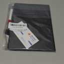 Double-Sided White Board - A5 Portable Whiteboard - Ultra-Thin 0.3" Small Dry Erase Board with 1 Marker & Anti-Ghosting Surface | Magnetic-Ready | Mini Foldable for Office,Home,Meeting(Black)