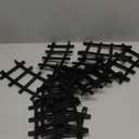 Lionel Ready-to-Play Straight Track Pack, 6-1/4, 12 pieces, Black