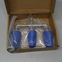 3-in-1 Turbo Nozzle Pressure Washer, 360° Rotating Turbo Nozzle, Pressure Washer Turbo Nozzle with 1/4" Quick Connect - 4000 PSI, 4-6 GPM, 2.0 Orifice (Blue)